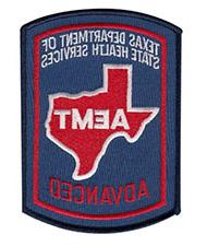 Texas advanced EMT badge