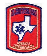 Texas EMT Paramedic badge