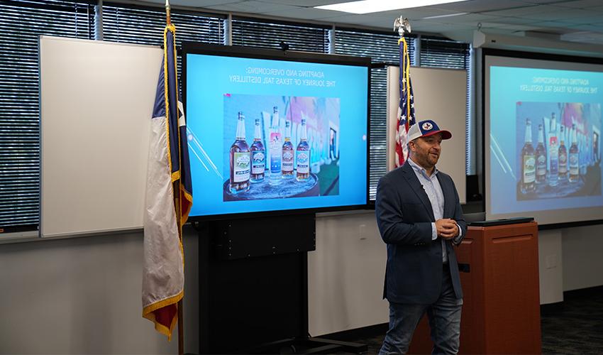 Nick Droege shares how he got into the distillery business as a small business owner. 